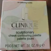 Clinique Sculptionary Cheek Contouring Palette 04 DEFINING NUDES - 0.31 oz New