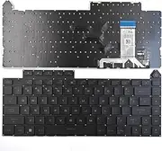 KGIGIBE Replacement Per-Key RGB Backlit Keyboard for Asus ROG Strix G16 G614 G614J G614JI G614JU G614JV G614JVR G614JZ / ROG Strix Scar 16 G634 G634J G634JY G634JYR G634JZ G634JZR Laptop US