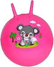Kisangel Inflatable Bouncing Ball Thickened Exercise Jumping for Fitness Ball for Balance Coordination for Indoor Outdoor Fun