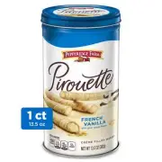 Pepperidge Farm Pirouette Cookies, French Vanilla Crème Filled Wafers, 13.5 oz T