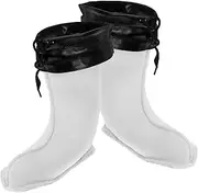 Cabilock Men's Rain Boot Liners Warm Fluffy Inserts Winter Warm Insoles for Rain Boots Comfortable for Men