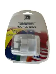 Go Travel Worldwide Adapter - Universal Plug, Connect To Over 190 Countries