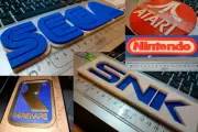 Sega Atari SNK Nintendo Rareware logo sign emblem banner lettering logotype Rare