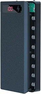 Battery Charging Case, High Capacity Energy Pack 0.91 inches, Lightweight Charger Box, Built-in LCD Display, Portable Energy Solution, Ideal for Phones, Tablets, Mobile Devices