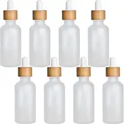 Didiseaon Oil Dispenser Set 8pcs Glass Essential Oil Bottles Dropper Sample Travel Size