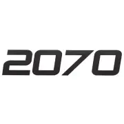 Crestliner Boat Decal | 2070 Black 7 x 1 1/2 Inch