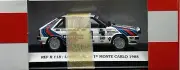 1/43 STARTER R118 Lancia Delta Integrale 1st 1988 Monte Carlo #3 Saby/Fauchille