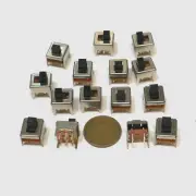 15 Pieces 6pin SS-22F05-G4 Mini micro small tiny Slide Switch PCB on off E87