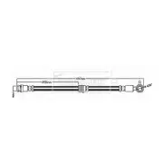 BORG & BECK Brake Hose BBH8697 FOR Mazda6 Genuine Top Quality 2yrs No Quibble Wa