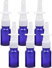 6Pcs Plastic Empty Refillable Nasal Spray Bottles Mist Nose Nasal,Empty Nasal Spray Bottles,Empty Plastic Nasal Spray Bottles Pump Sprayer Mist Nose Spray Refillable Bottles