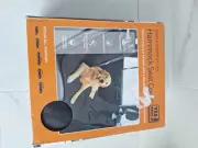 YES PETS Hammock Gray Oxford Nylon Waterproof Bench Style Car Seat Cover NIB