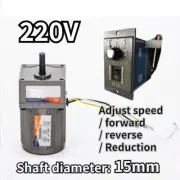90W AC Gear Box Reversible Variable 5-470 RPM Speed Controller Electric Motor