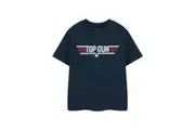Top Gun Boys Mini Me Short-Sleeved T-Shirt (Navy) - UTNS8490