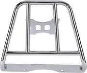 Motorcycle Rear Luggage Rack Extended Shelf, Carbon Steel Strong Load Bearing with Ample Space Rear Cargo Carrier Rack Replacement for Lambretta G350 2023-2025, Windproof and