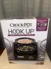 Crock Pot Hook Up Connectable Entertaining System Double Oval 1Qt SCCPMD1-CH New
