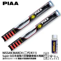 在飛比找momo購物網優惠-【PIAA】NISSAN MARCH 二代/K11 Supe