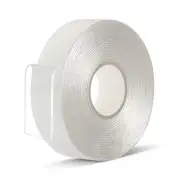 Double Sided Tape Heavy Duty - 3/4 in 10 Ft No Residue Clear Removable Strong...
