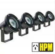 4 x HPM 12V Garden Light Pond Spotlights 20W MR16 IP68 Waterproof DIY