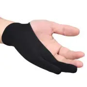 1Pc 2 Fingers Anti-fouling Gloves Anti Touch Hand Drawing Writing Glo7H