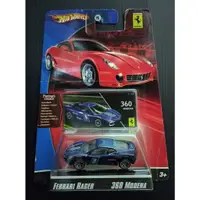 在飛比找蝦皮購物優惠-Hot Wheels Ferrari Racer 360 摩