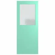 Hume 2040 x 920 x 40mm External Door Duracote Flush Translucent Glass XF3