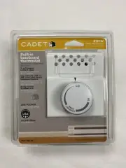 Cadet Built In Baseboard Thermostat Model BTF1W