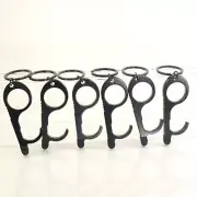 6 pcs AMANTER Door Opener Keychain Contactless Door Opener Tool Keysmart+ POUCH