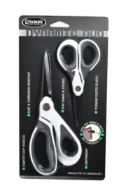 Triumph Dynamic Duo Scissors White and Gray