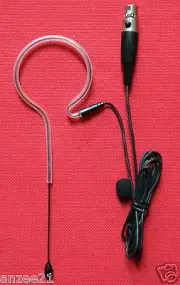 New Headset Head worn MIC for AKG , Samson Wireless Microphones Black Headworn