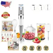 Ergonomic 21-Speed Cordless Handheld Blender - Perfect for Smoothies & Baby Food