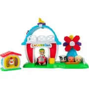 CoComelon Petting Farm Playset With Sounds Farm Animals Tractor & JJ Figure