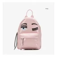 在飛比找蝦皮購物優惠-Chiara Ferragni新款粉色大眼後背包