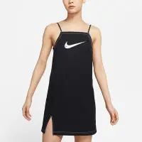 在飛比找Yahoo奇摩購物中心優惠-NIKE 上衣 洋裝 連身裙 運動 女款 黑 DM67430