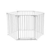 Perma Child Safety White Ultimate 3-in-1 Playpen Barrier