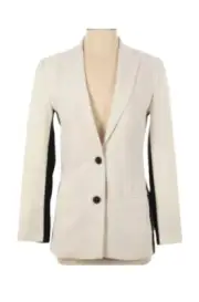 Narciso Rodriguez For Design Nation White & Black Blazer