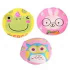 1 Set Bath Cap Comfortable Exquisite Clear Printed Lovely Bath Hat All Match