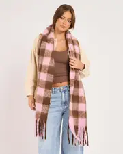 [Mooloola] Mooloola Girls' Lilah Scarf in Pink One Size Pink