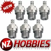 O.S. 71608001 #8 Glow Plug Long Medium Air/Car (6PCS) OSMG2691