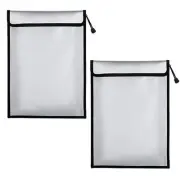 Fireproof Document Bag(2000℉) - Waterproof Fire Proof Bag for Cash with Zippe...