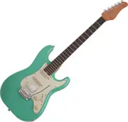 Schecter NICK JOHNSTON TRAD-SSS Atomic Green Electric Guitar