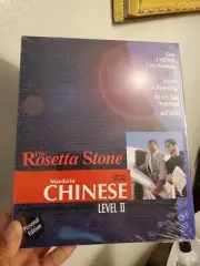 The Rosetta Stone Mandarin Chinese Level II Mac/Windows CD-ROM Personal Edition