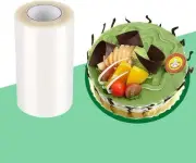 Transparent Acetate Sheets for Baking, Clear Mousse Surrounding Edge Wrapping
