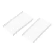 5000Pcs Standard Tagging Gun Fasteners,2 Inch White Garment Plastic Refills