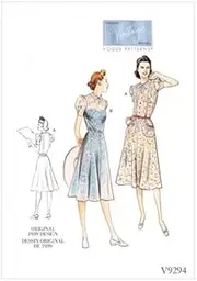 [Vogue] Sewing Pattern 9294 Dresses A5 (6-8-10-12-14)