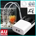 Aqua Aquarium Air Pump Oxygen Fountain Pond Aerator Tank Hydroponic USB Charging