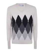 V-neck pullover IT50 White