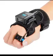 Eyoyo 1D Barcode Scanner Left&Right Glove Ring Finger Wireless BarCode Reader