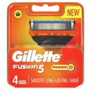 Gillette Fusion 5 Power Razor Blades 4 Pack