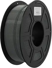PETG Filament 1.75mm 3D Printer Filament 1kg(2.2lbs) Higher Toughness 3D Printing Filament Compatible with Most of FDM 3D Printers Neptune 2/ Neptune 3/ Ender 3 and More Dimensional Accuracy +/- Grey