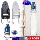 Ironing Board Hanger Iron Steam Stand Holder Storage Shelf Door Wall Mounted QG